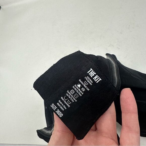 The Kit Undergarments Black Balconette Bra 36DD - Picture 5 of 6